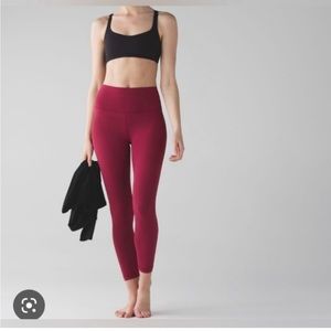 Lululemon Rosewood OG Aligns II 4 GOOD 25”